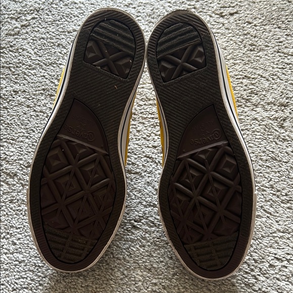 Converse Yellow High-Top Sneakers - Picture 4 of 4